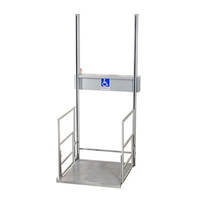 Универсальная вертикальная подъемная платформа для инвалидов (эконом-класса), высота подъема до 2-х
