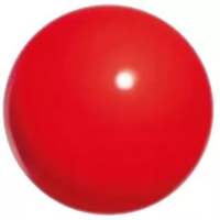 Мяч из высококачественного рутона, цвет: красный