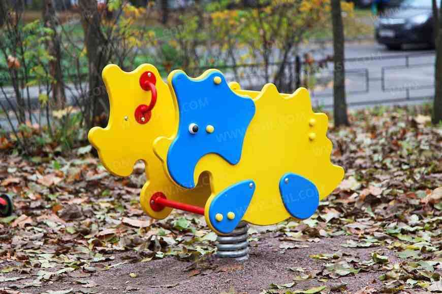 004119 - Качалка на пружине «Динозаврик»