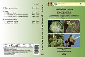 DVD-диск, Анатомия и морфология растений: Часть 2. Общие признаки, разнообразие побегов. Почка  (6 с