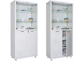 Мебель медицинская для оборудования кабинетов и палат: Шкаф МД 2 1780/SG