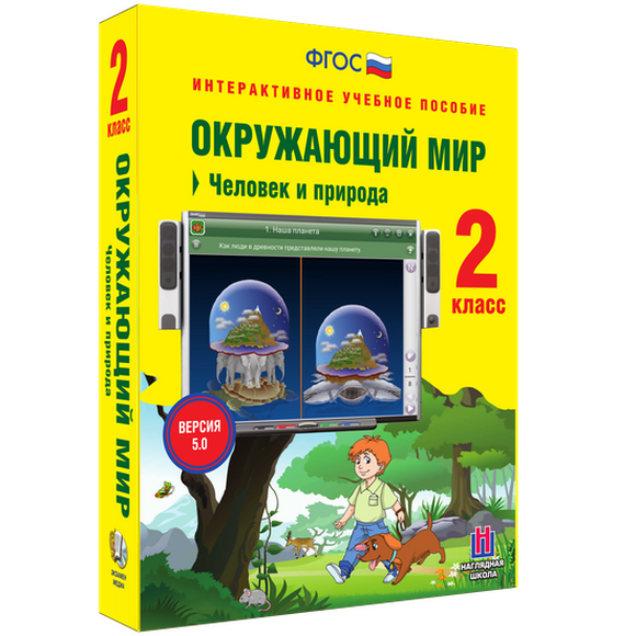 Интерактивное учебное пособие «Окружающий мир. 2 класс. Человек и природа»