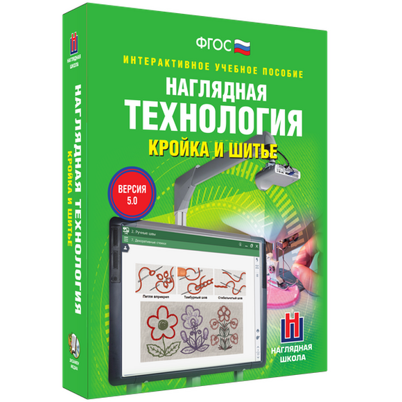 Интерактивное учебное пособие "Технология. Кройка и шитье"