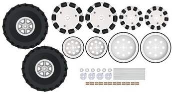 43003 Комплект колес TETRIX MAX