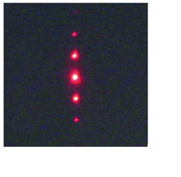 Лазерный диод для демонстрации эффекта Дебая-Сирса, красный