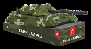 Танк "Барс" (камуфляж) на пьедестале