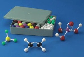 Комплект для сборки моделей молекул неорганических и органических веществ