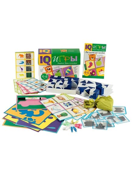 Сундучок с  IQ играми. Мышление. Образы и ассоциации. 4-6 лет