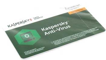 Антивирус KASPERSKY Anti-Virus 2 ПК 1 год Продление лицензии Card [kl1171robfr]