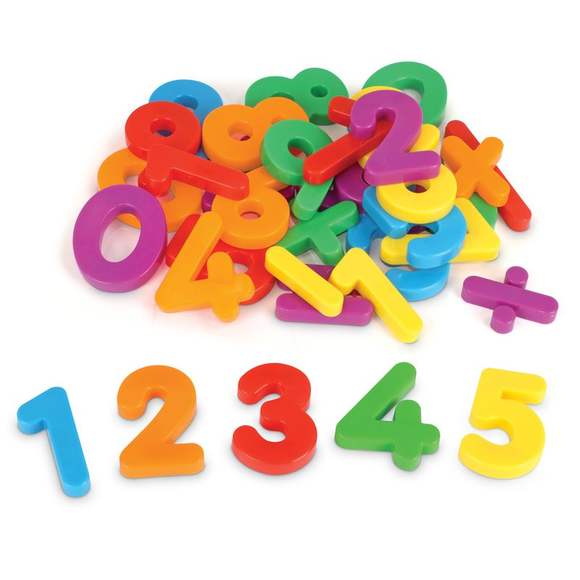 LER0452 Развивающая игрушка "Магнитные цифры"  (36 элементов)