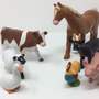 LER0694 Развивающая игрушка «Животные фермы» (7 элементов)