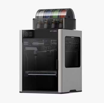 Широкоформатный двухэкструдерный FDM 3D-принтер с областью печати 350×320×325 мм: независимая подача