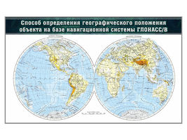 Магнитно-маркерная доска «Способ определения географического положения объекта на базе навигационной