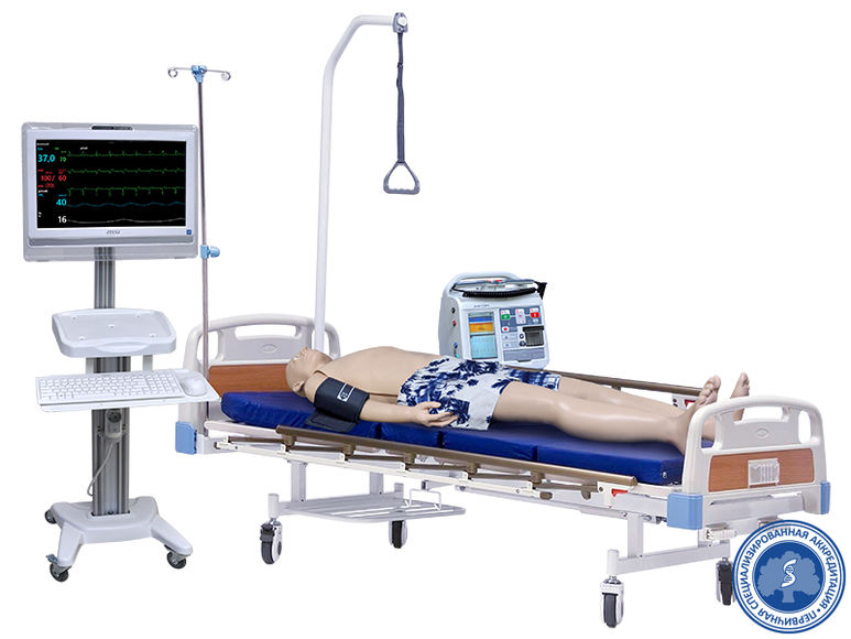 Многофункциональный  робот-симулятор пациента с системой мониторинга основных жизненных показателей