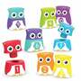 LER6711 Развивающая игрушка  "Цветные совы" (серия Snap-N-Learn, 20 элементов)