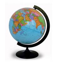Глобус Земли политический М 1:83 млн. (раздаточный)  (сувенирный d -15,5см)