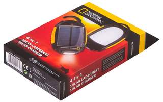 Зарядное устройство Bresser National Geographic 4-в-1 на солнечных батареях