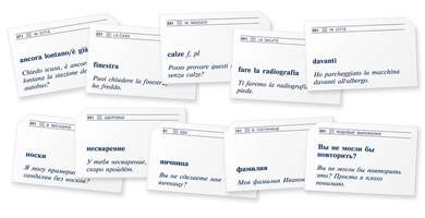 ТемКарт. Итальянский язык. Тематические карточки для запоминания слов
