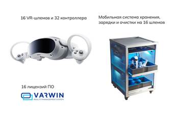 Комплект для класса виртуальной реальности VR16/4EVST256