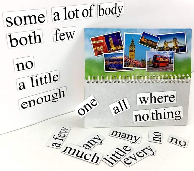 Набор магнитных карточек Linking words (маленький размер)