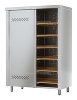 Шкаф для хлеба ШЗХ-С-1200.600-02-К (ШЗХ-1200), 1200х600х1730 мм, без полок. / Атеси