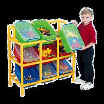 Система хранения  с наклоном х9/ 9 BIN TILTED STORAGE BINS