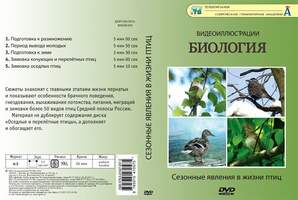 Сезонные явления в жизни птиц (5 сюжетов, 26 мин), DVD-диск