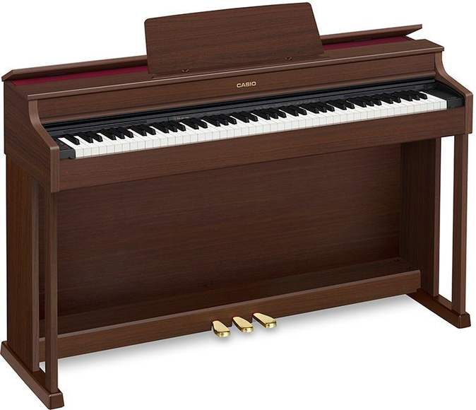 Цифровое фортепиано Casio CELVIANO, AP-470BN, коричневый
