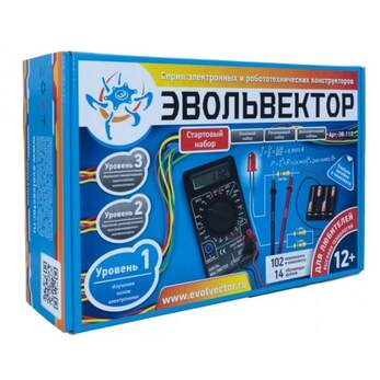 Набор Эвольвектор - основы электроники. Уровень №1. Стартовый набор.