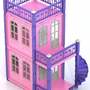 Домик для кукол "Замок Принцессы" (2 этажа) (розовый)